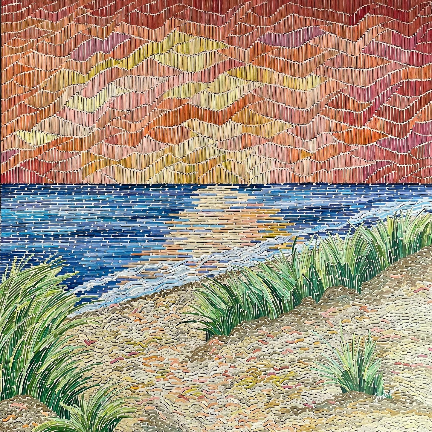 Dunes sunset