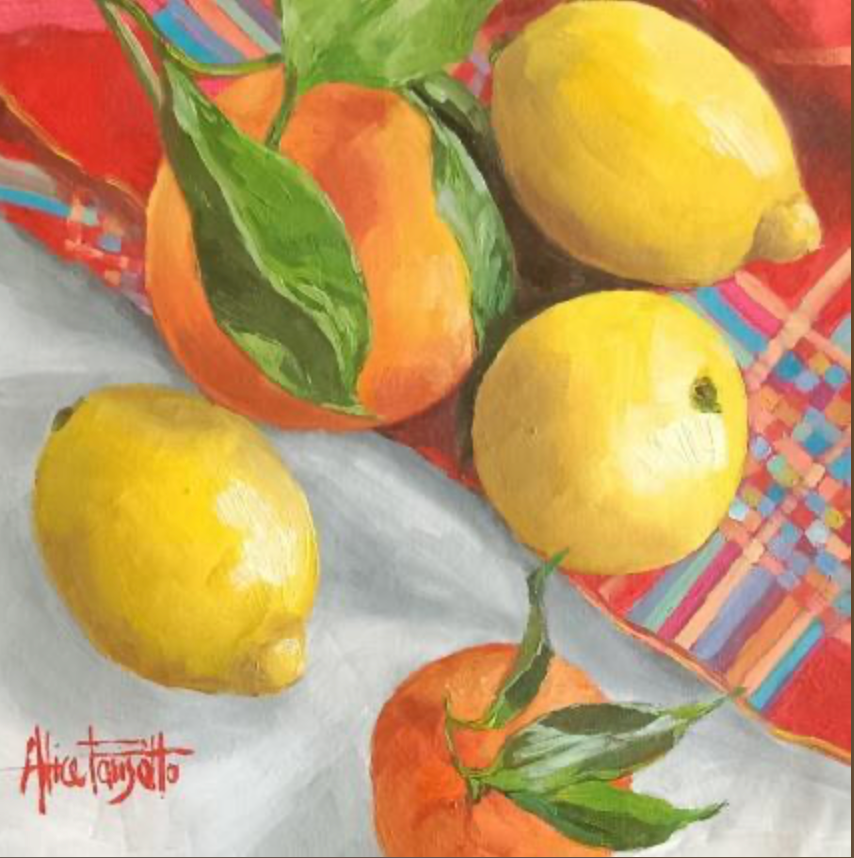 Orange et citron