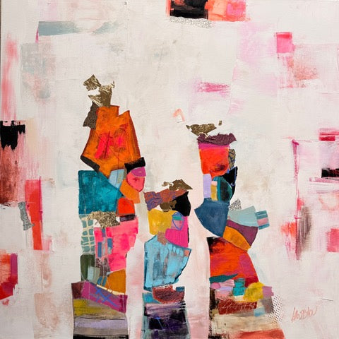 Les trois artistes