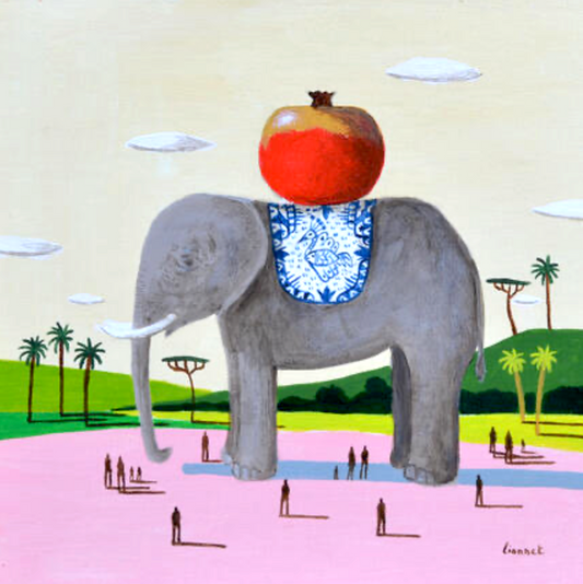 Eléphant à la grenade