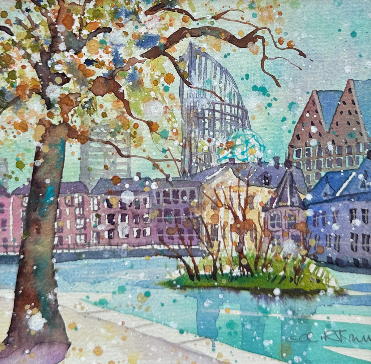 The Hague hofvijver