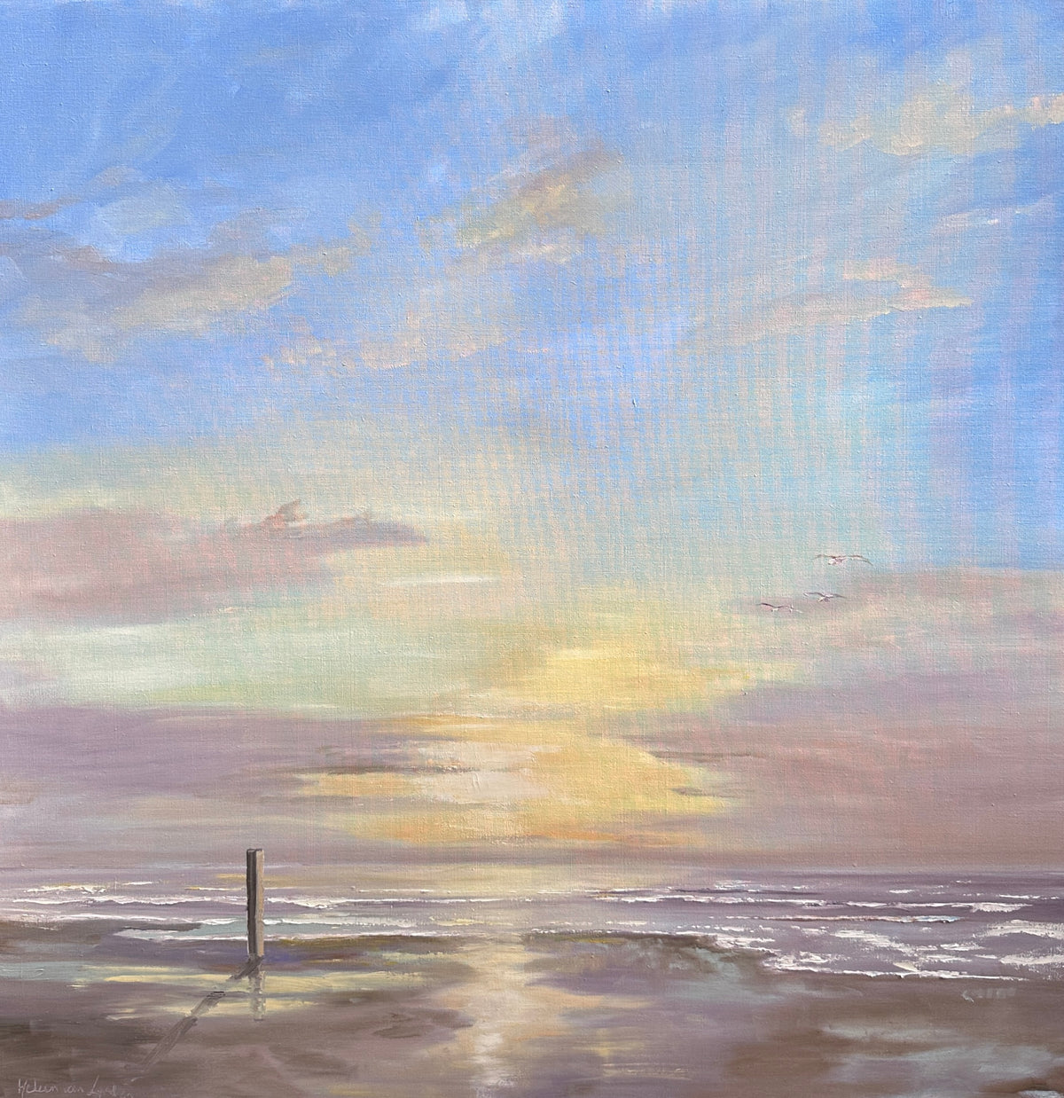 Evening at sea