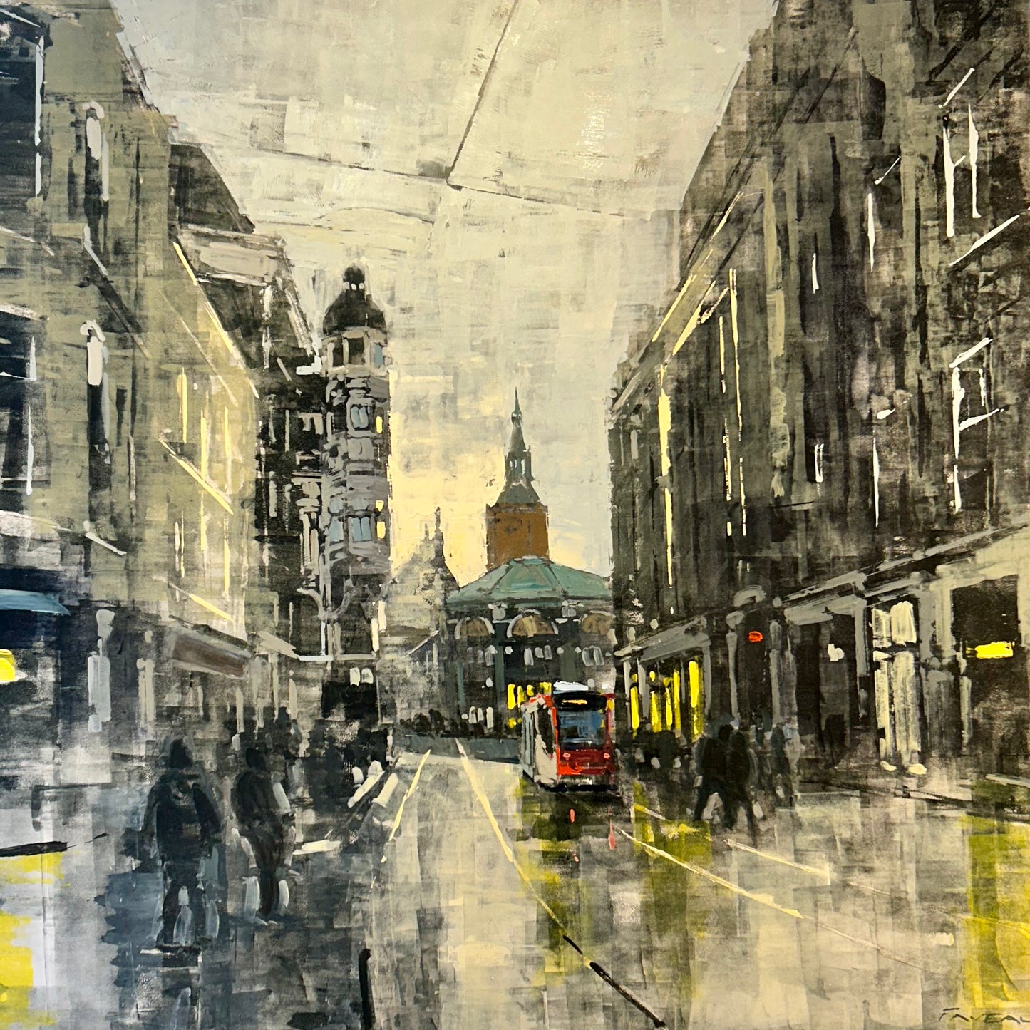 Gravenstraat on green