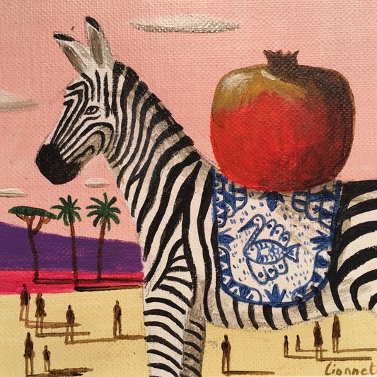 Zèbre à la grenade