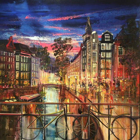 Some red in the night