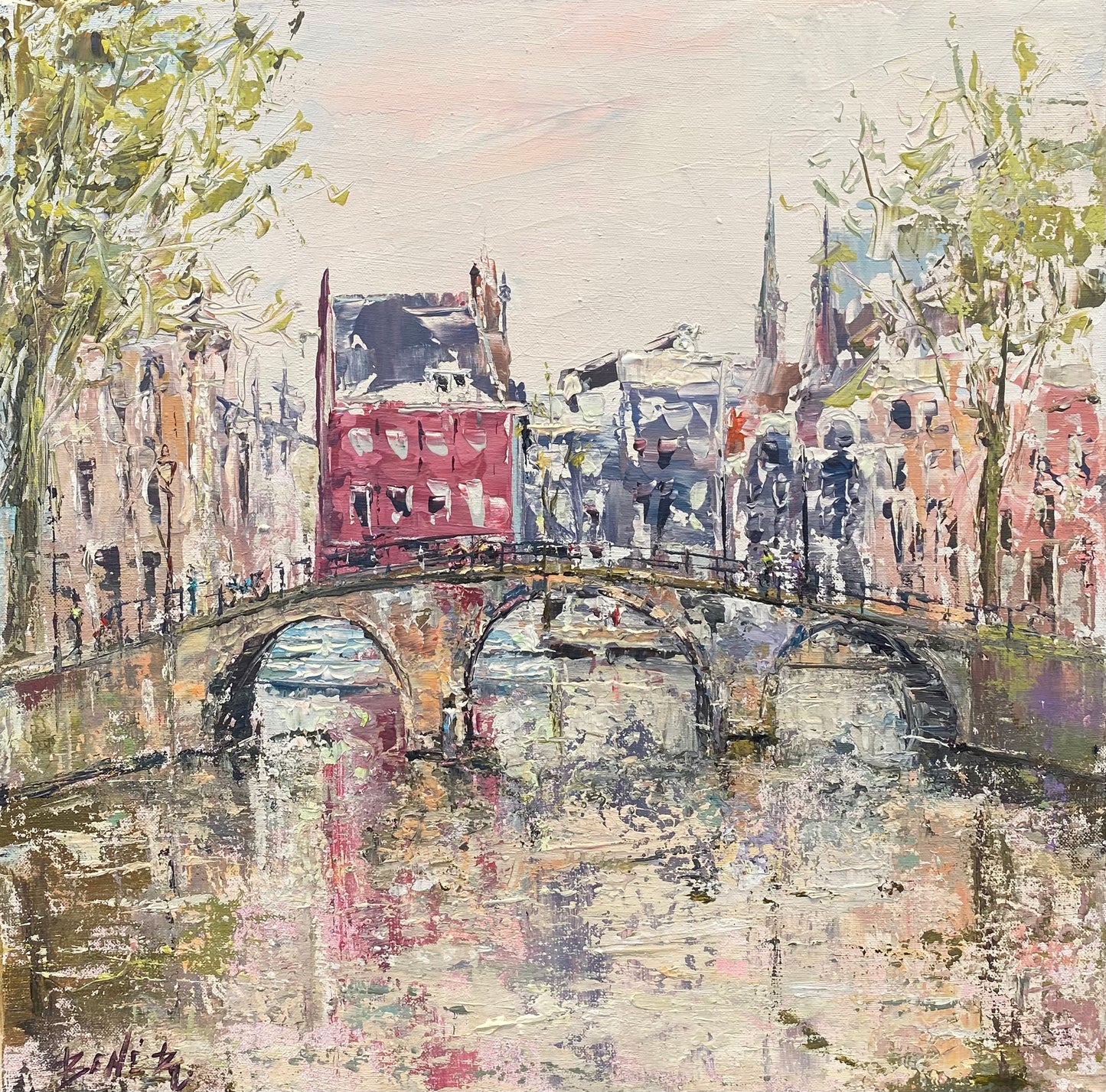 pastel mornings in Amsterdam