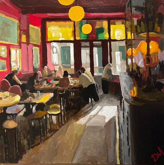 The Bar in Warm Shades