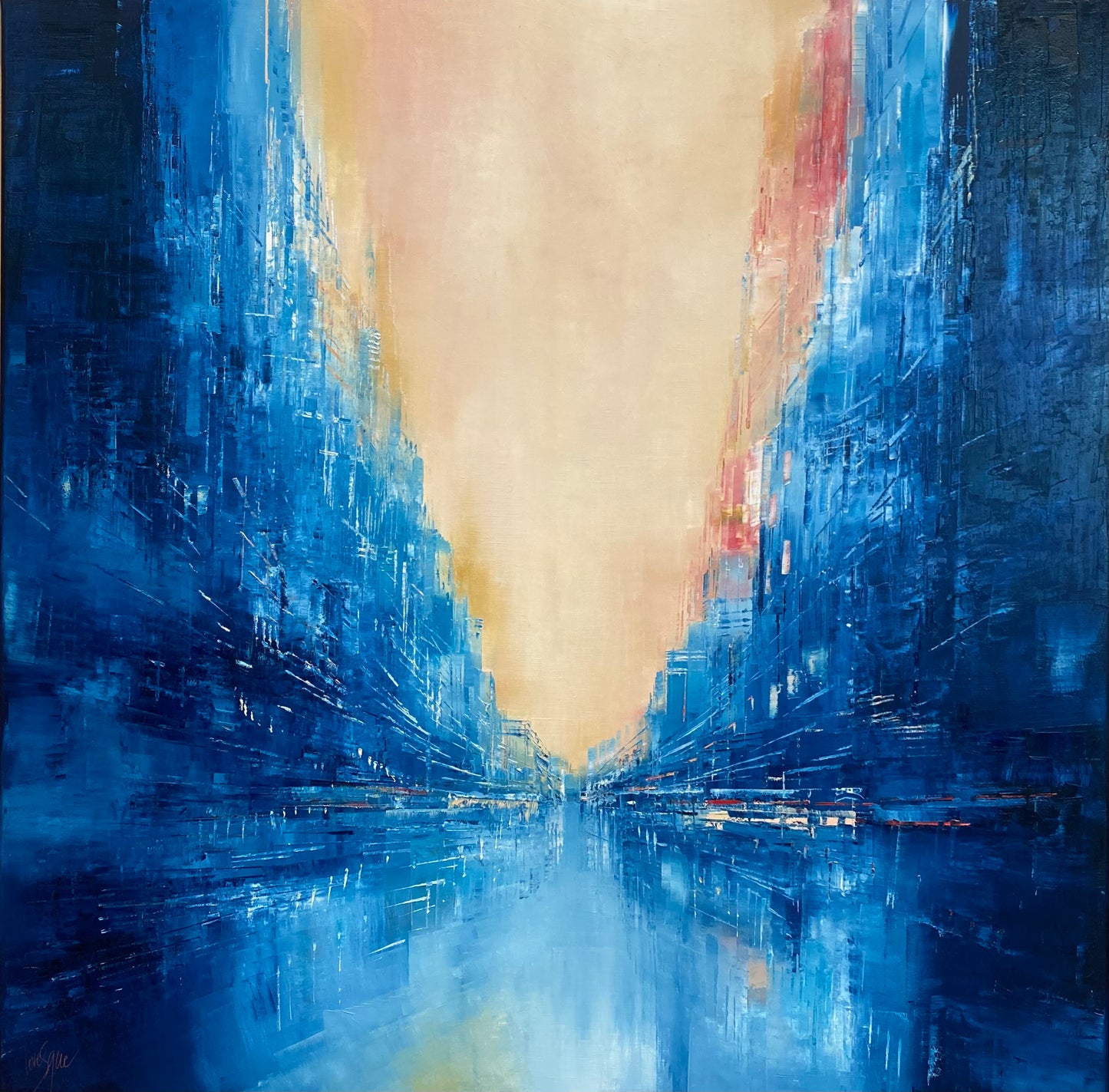 Reflets de verre