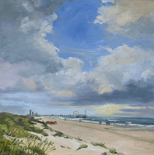 Strand bij Scheveningen