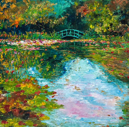 Le pont japonais à Giverny