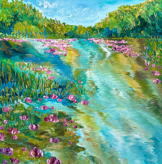 The water lilies pond