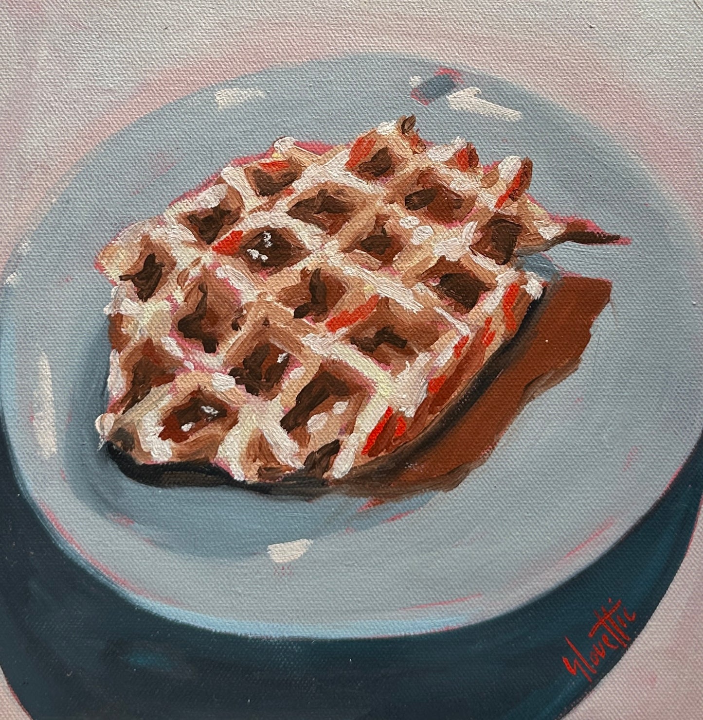 The small waffle