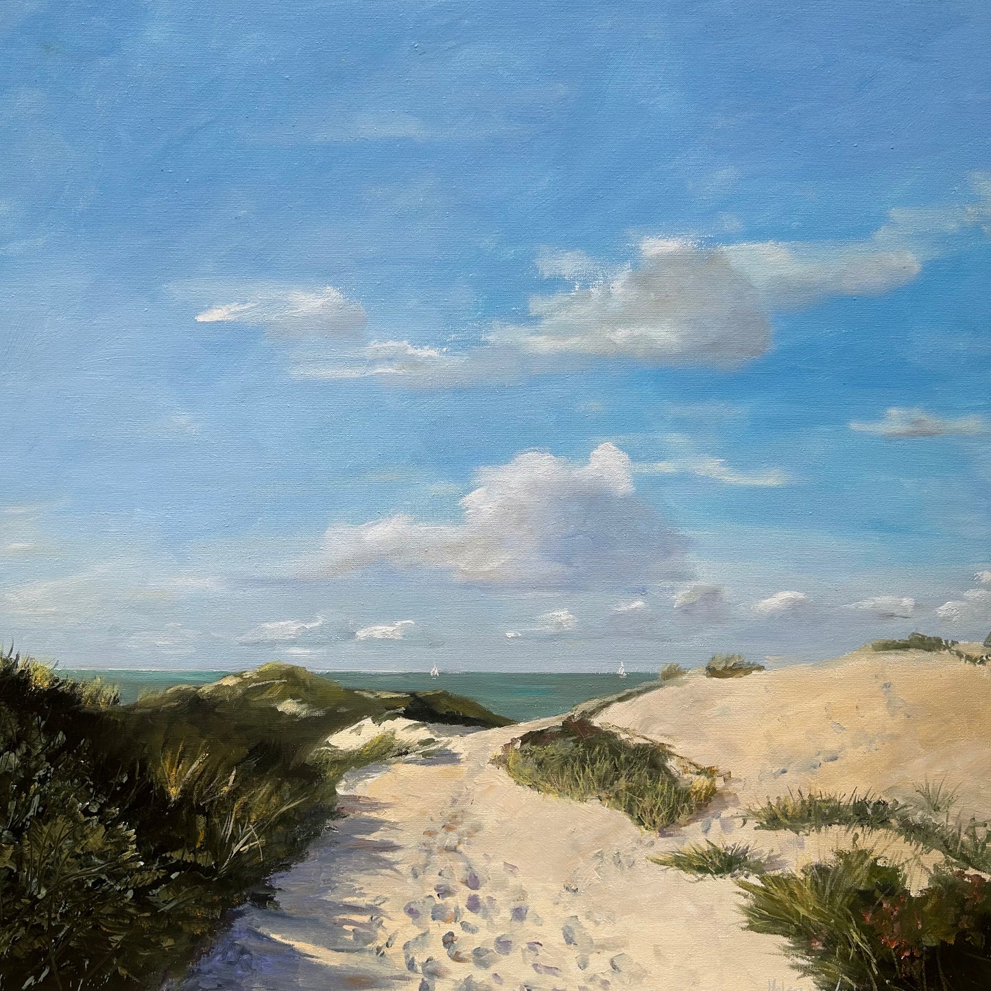Vanaf de duinen