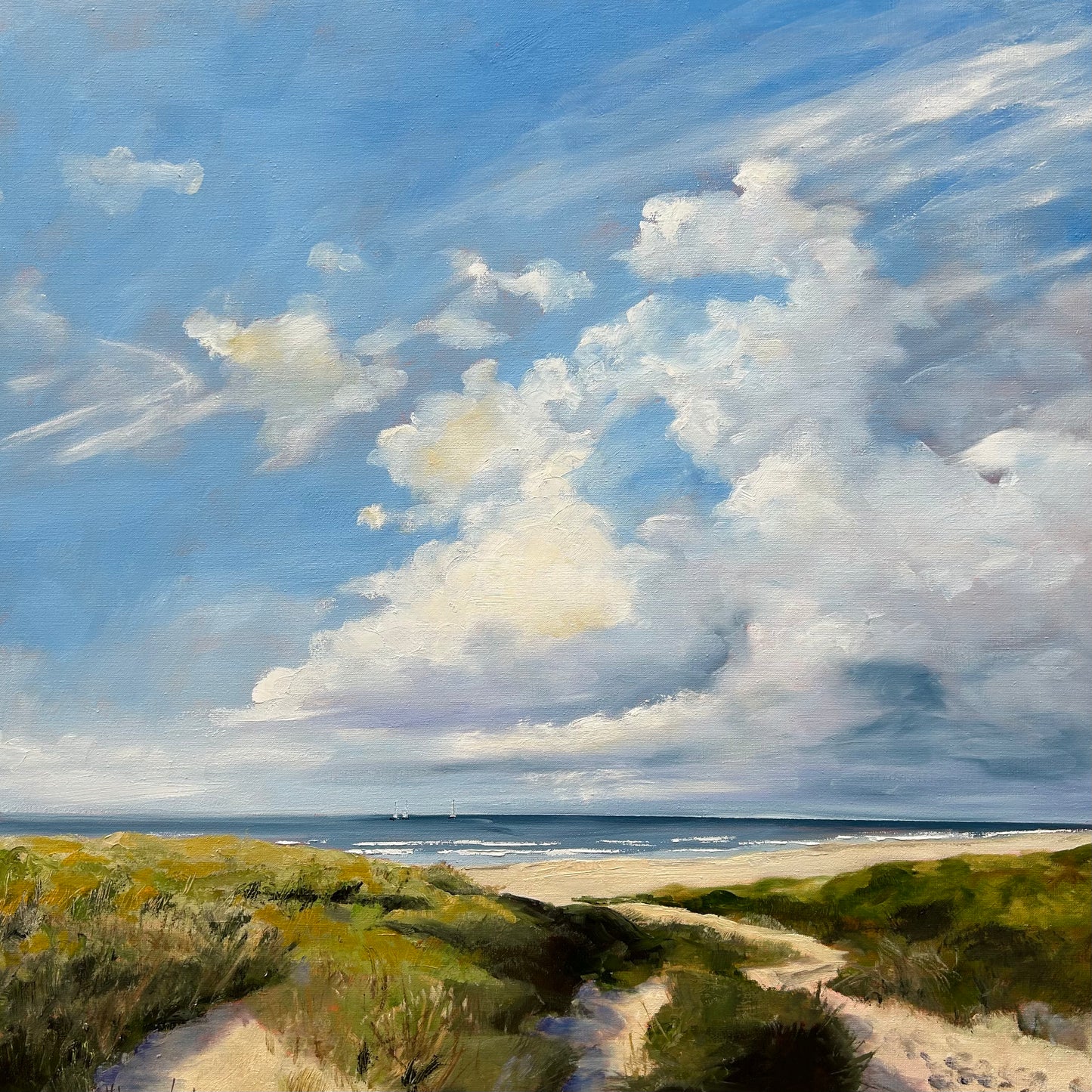 Zon, zee, lucht