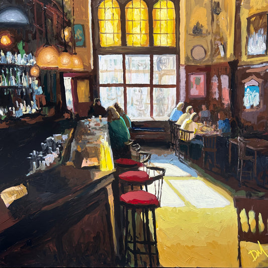 Bar in Ochre