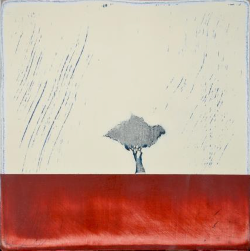 L'horizon rougeoyant