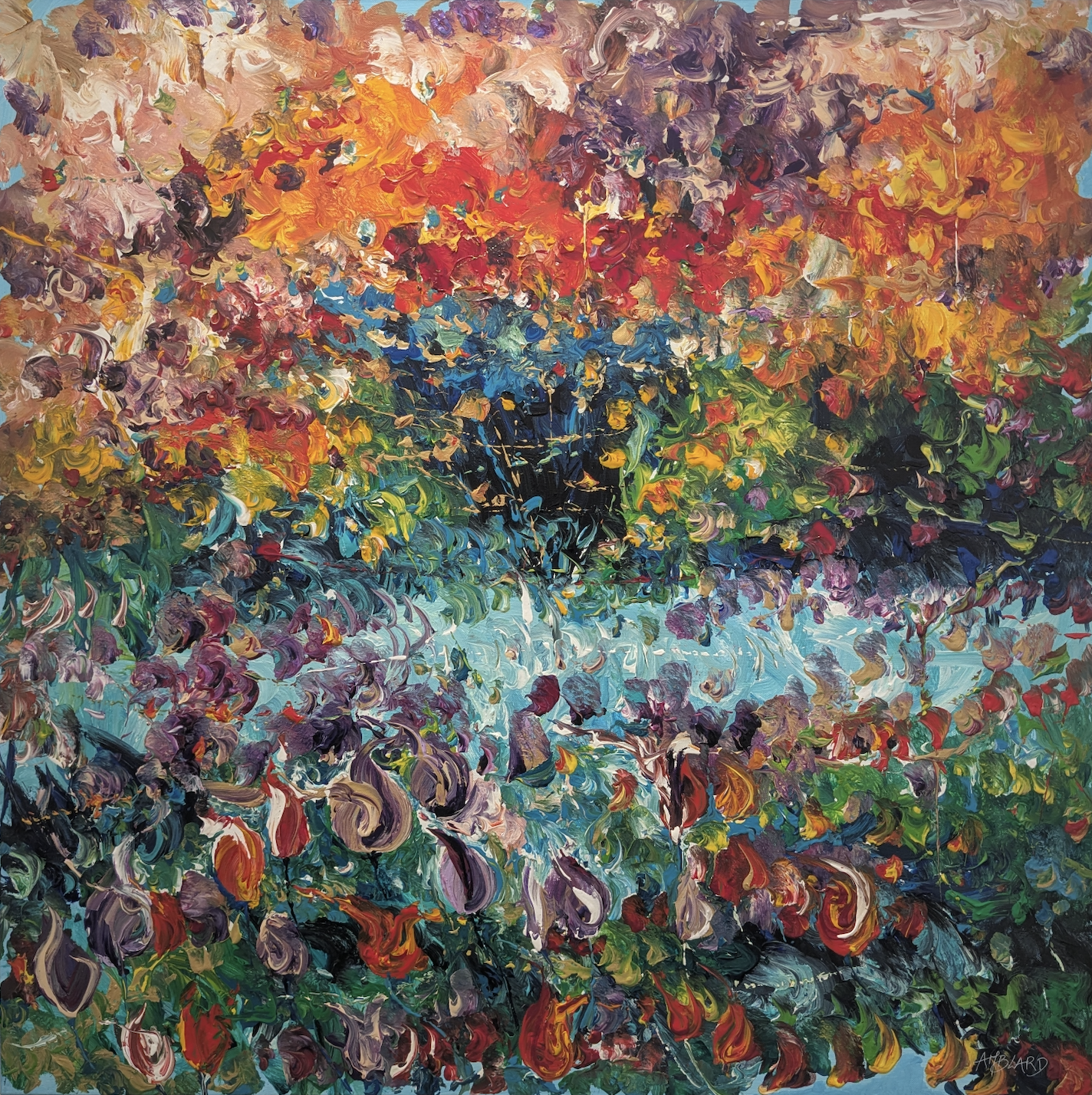 Wild tulips in Eden's garden