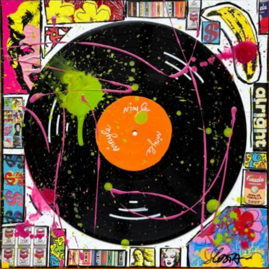 Pop Vinyle (orange)
