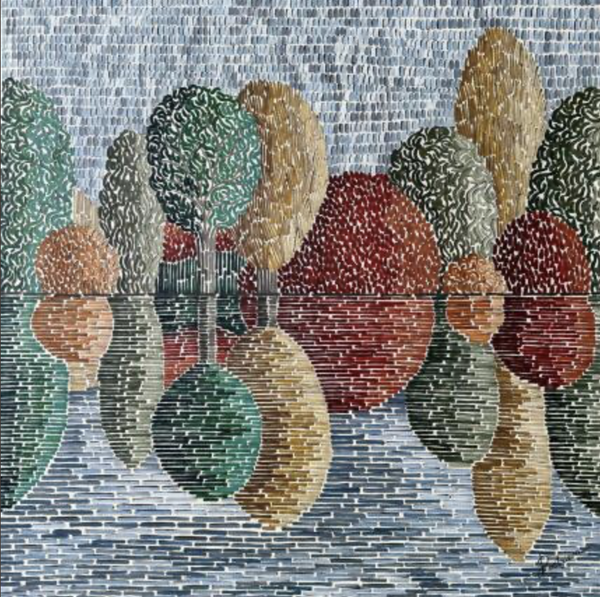 Autumn beyond the lake 2