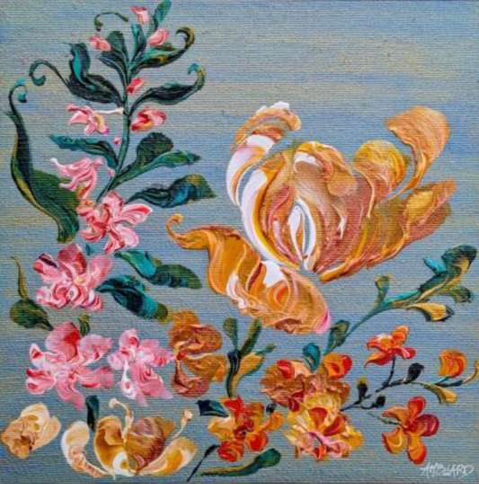 Tulipe couleurs automnale