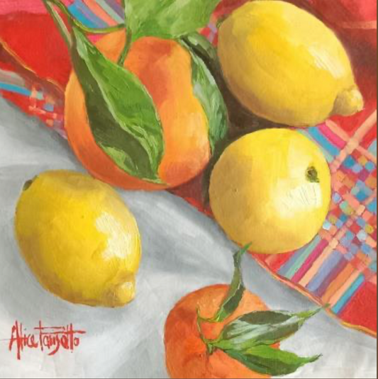 Orange et citron