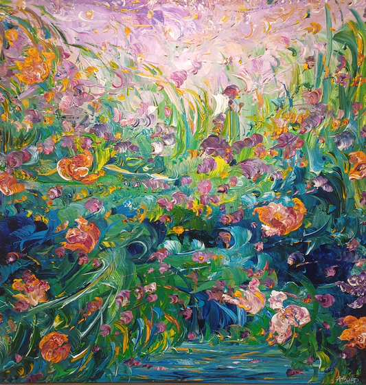 Tulipes au coeur du jardin