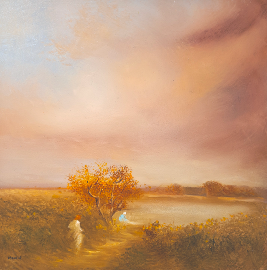 Lavandières au soir