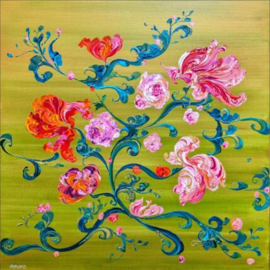Tulipes et roses