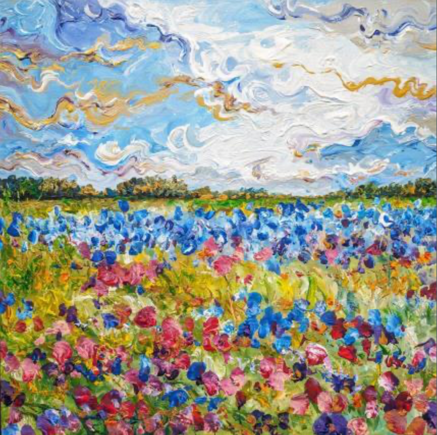 Champs de fleurs sauvages - n°1