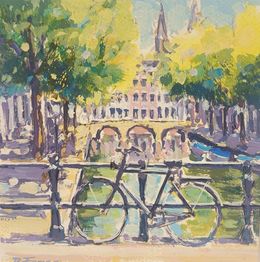 Schemering Westerkerk