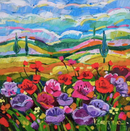 Summer fields harmony